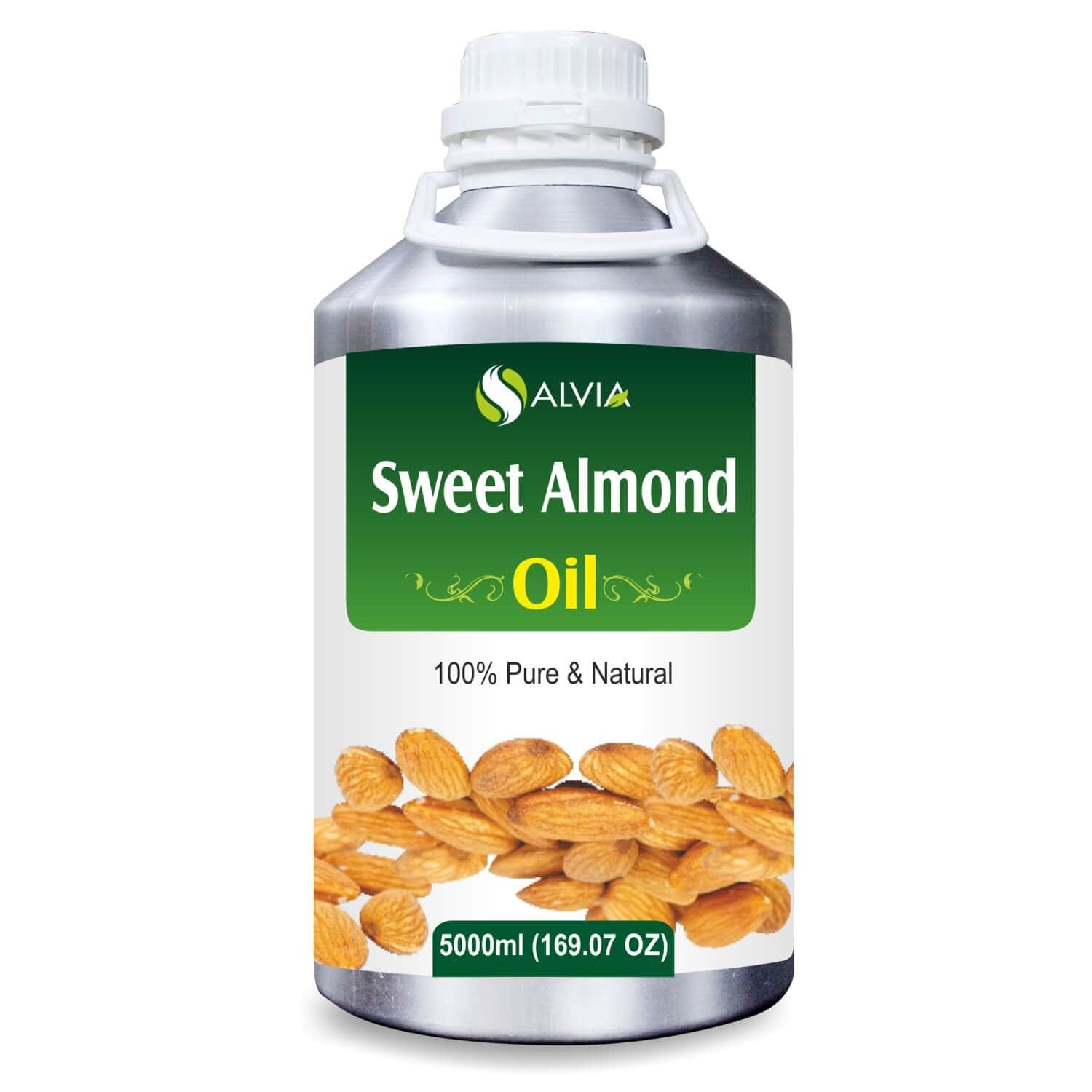 Salvia Natural Carrier Oils,Dry Hair,Oil for dry hair 5000ml Sweet Almond Oil